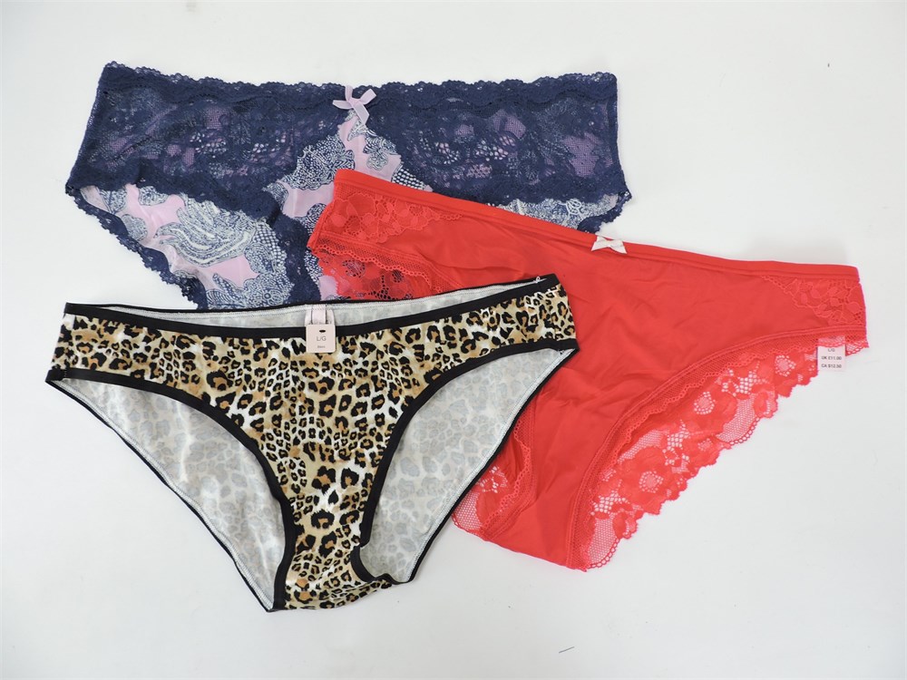 Police Auctions Canada - Lot of (3) Assorted Panties from Victoria's ...