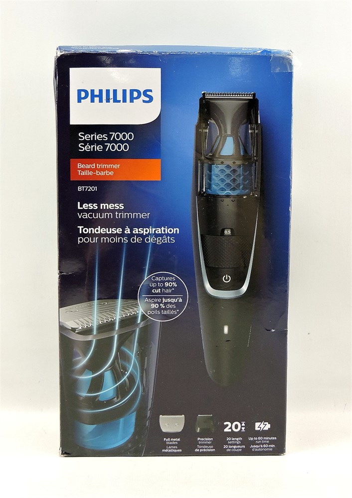 Auctions Canada - Philips Series 7000 BT7201 Vacuum Beard Trimmer (222762L)