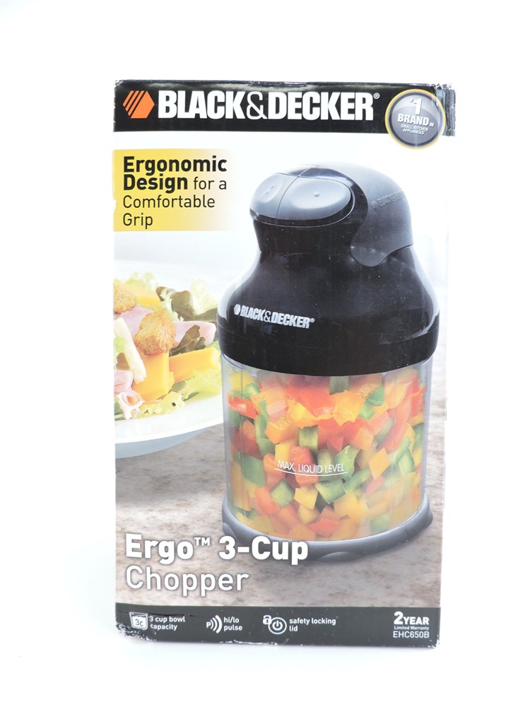 Ergo 3-Cup Chopper BLACK+DECKER