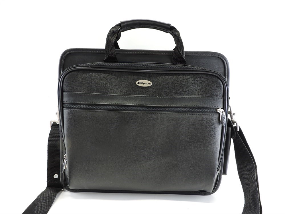 Police Auctions Canada - Targus Leather-Look Laptop Bag (215435B)