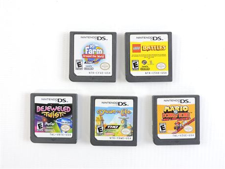 adverb local defect Police Auctions Canada - (5) Assorted Nintendo DS Games (225807B)