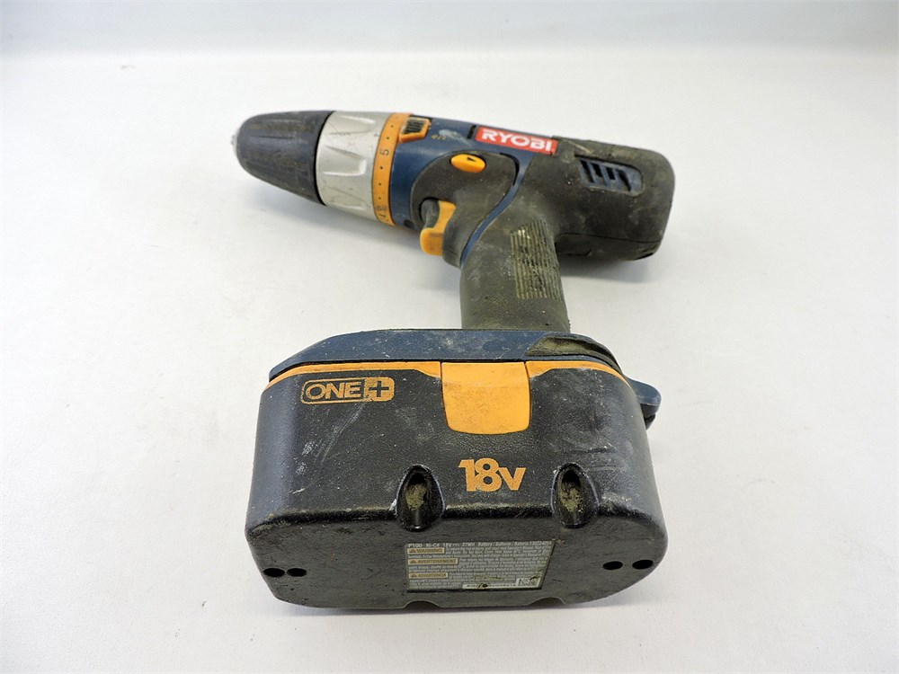 Police Auctions Canada - Ryobi P201 18V Cordless Drill with Battery ...