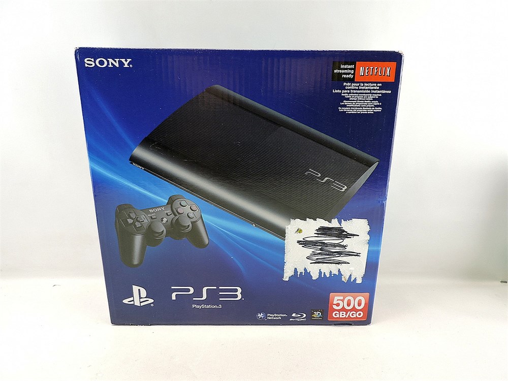 Police Auctions Canada - 500GB Sony PlayStation 3 CECH-4001C Gaming