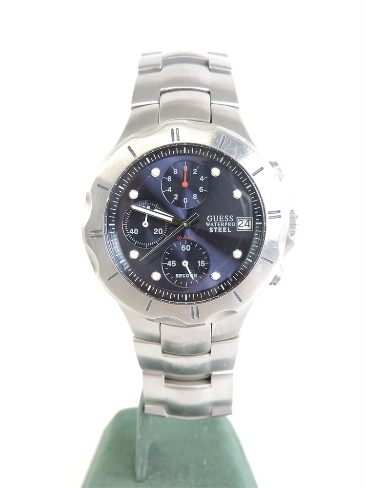 Police Auctions Guess Waterpro Watch (223931F)