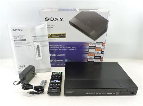 Police Auctions Canada - Sony BDP-S6700 Blu-ray Disc/DVD Player