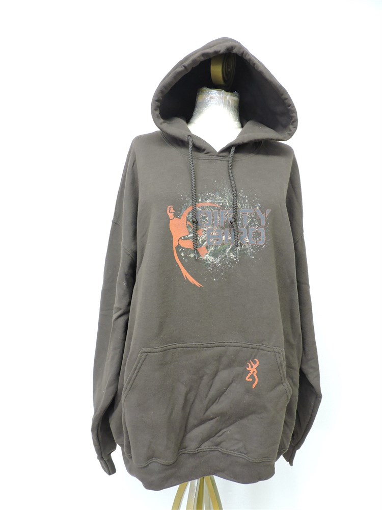 Police Auctions Canada - Men's Browning Printed Hoodie, Size XL (222415L)